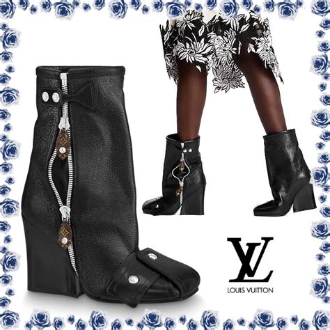 louis vuitton ater boots women|Edge Wedge Half Boot .